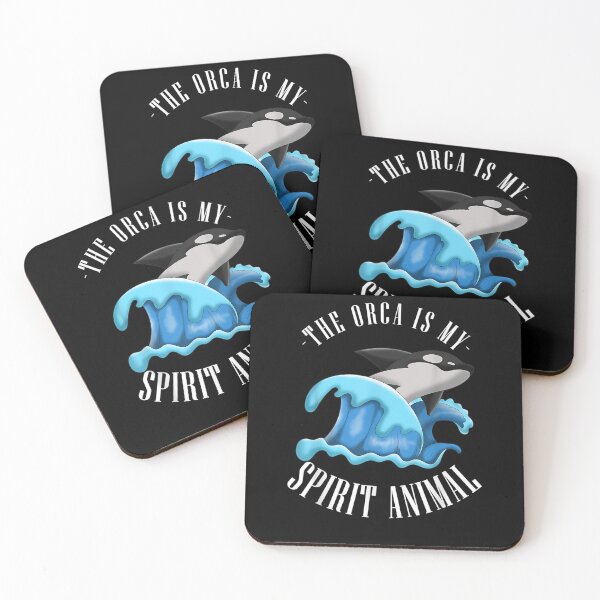 Item preview, The Orca Is My Spirit Animal Funny Aquarist Gift Ocean Orca  designed and sold by manidala.