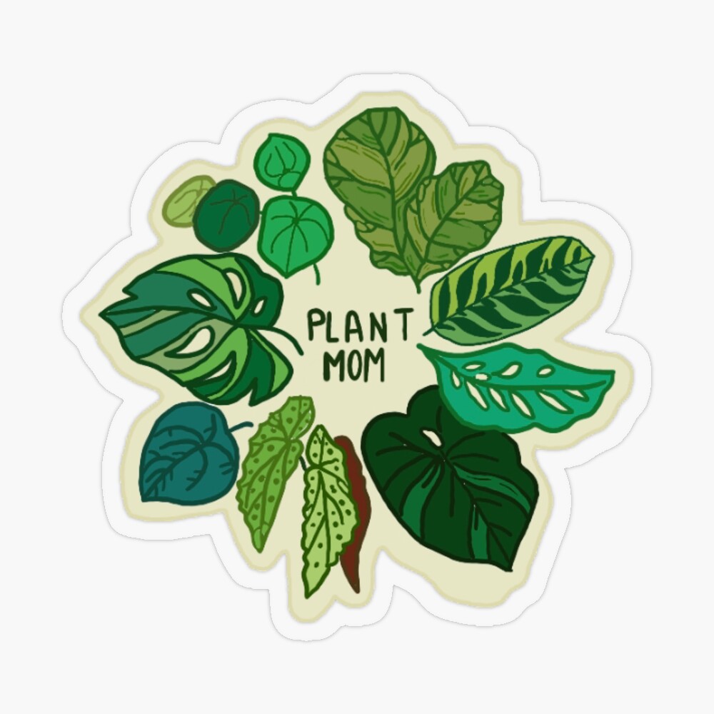 Plant Mom Sticker for Sale by marissadlr