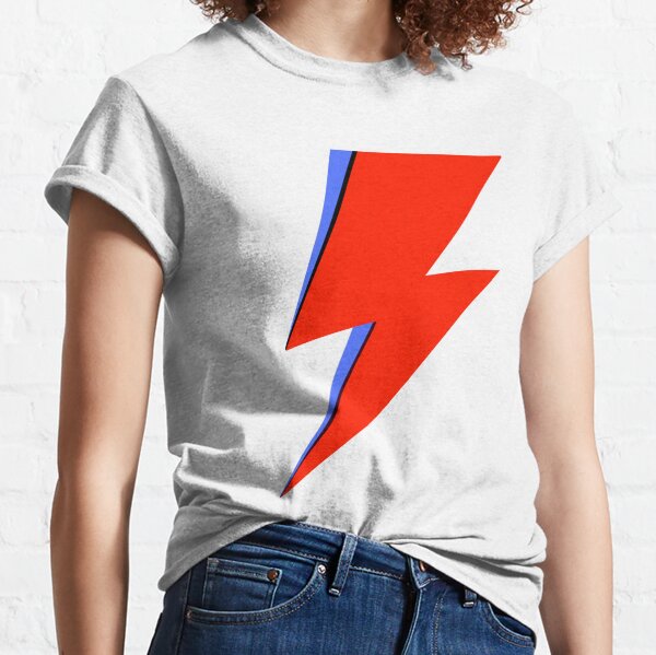 David Bowie Lightning Bolt T-Shirts for Sale | Redbubble