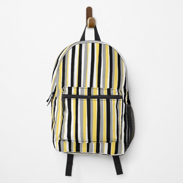 Item preview, Modern Yellow, black and white Stripes  designed and sold by Jennykies.