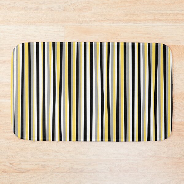 Item preview, Modern Yellow, black and white Stripes  designed and sold by Jennykies.