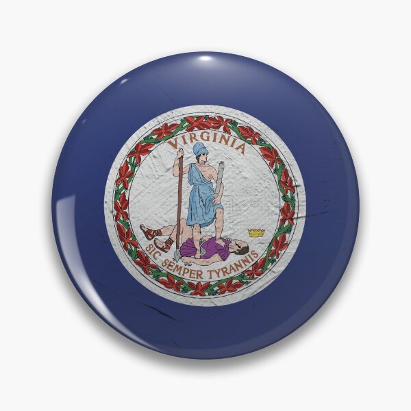 Item preview, Virginia Flag Wall designed and sold by TRowanDesign.