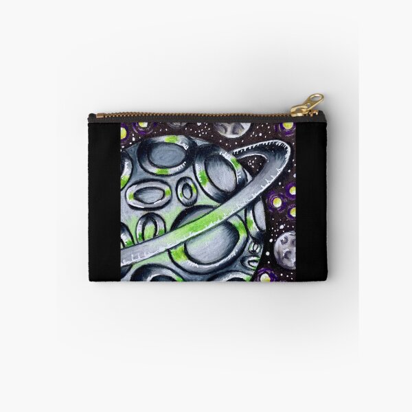 Item preview, Agender Pride Flag Themed Planet  designed and sold by fu3ledbyart.