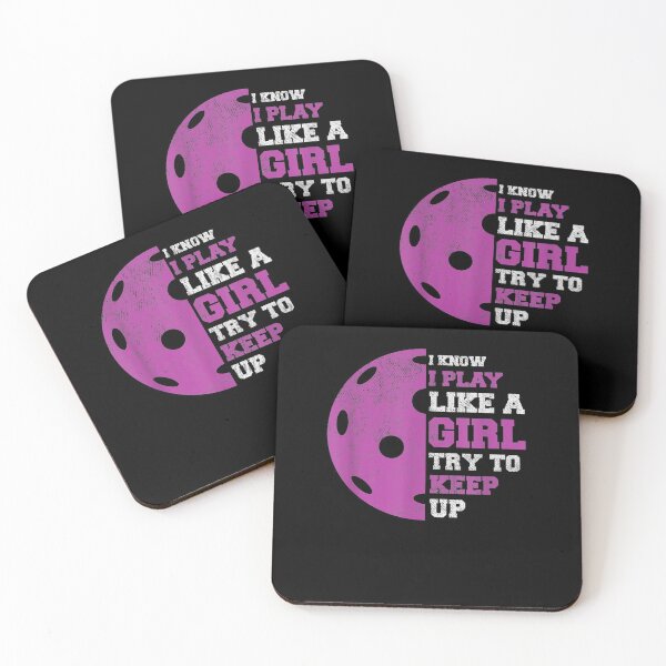 Item preview, Pickleball Player I Know I Play Like A Girl Try To Keep Up  designed and sold by manidala.
