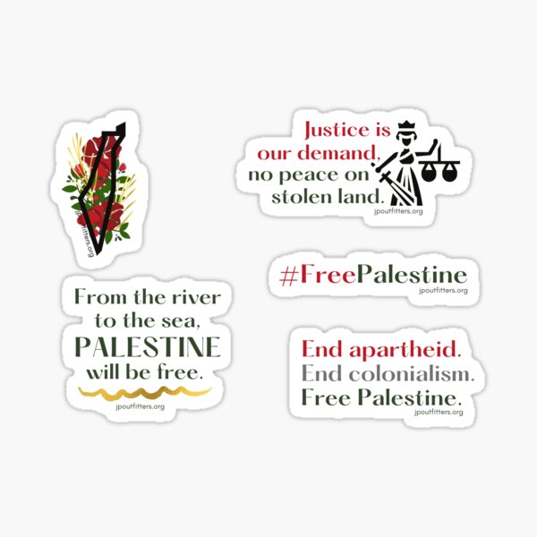 Free Palestine | Palestine Justice Pack Sticker