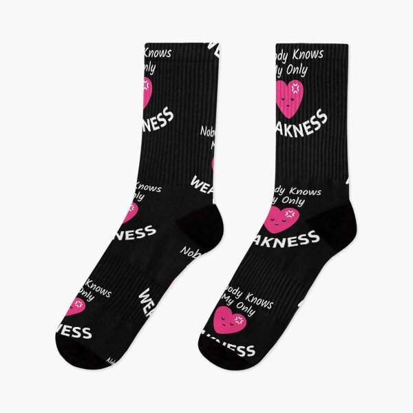 Item preview, Nobody Knows My Only Weakness designed and sold by anassrida.