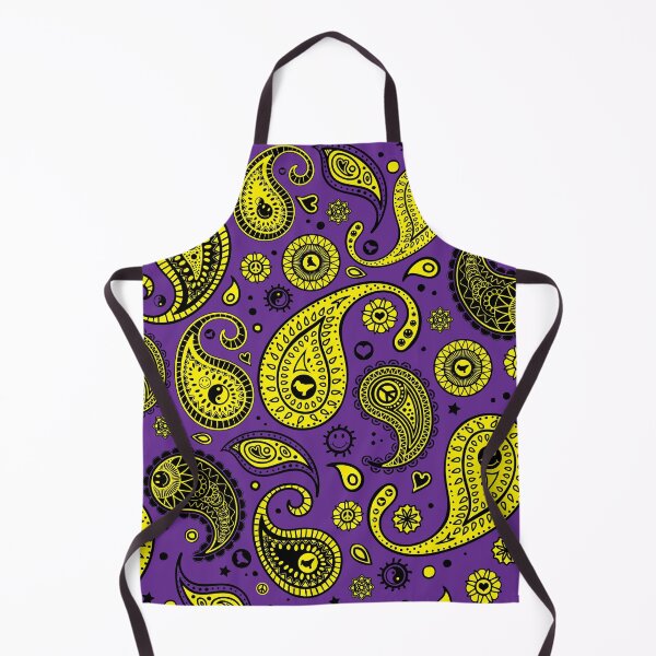 Item preview, "Acid Paisley Bubble" Plum designed and sold by metrodesignuk.