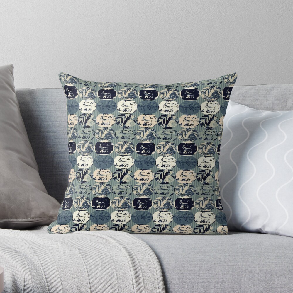 Item preview, Throw Pillow designed and sold by ElenaWhiskers.