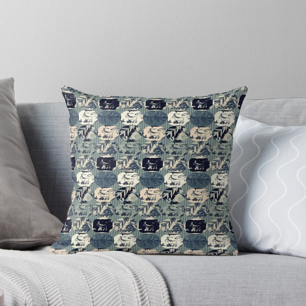 Item preview, Throw Pillow designed and sold by ElenaWhiskers.
