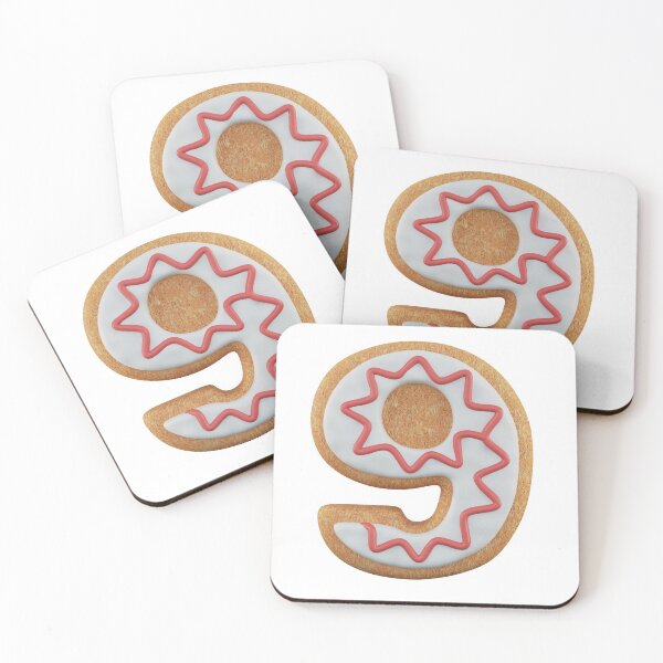 Item preview, Cookie Alphabet Number Nine designed and sold by Elisabeth Lucas.