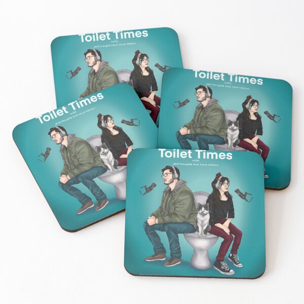 Item preview, Toilet Times Podcast designed and sold by toilettimespod.