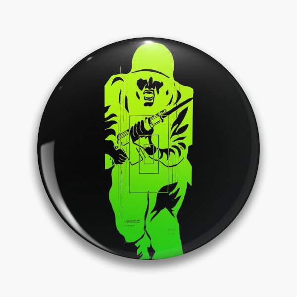 Item preview, CHARGING SHOOTING TARGET - FLUO designed and sold by ammo-shop.