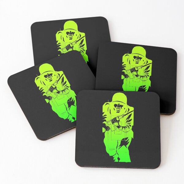 Item preview, CHARGING SHOOTING TARGET - FLUO designed and sold by ammo-shop.