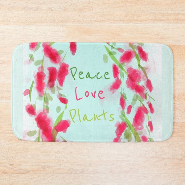 Aperçu de l'œuvre Chenille Plant - Paix, Amour, Plantes créée et vendue par Michelebuttons.