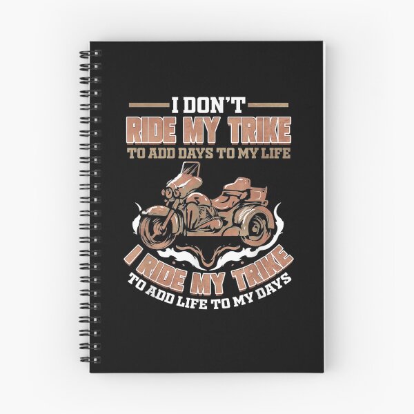 Item preview, I Ride My Trike To Add Life To My Days Triker Biker  designed and sold by manidala.