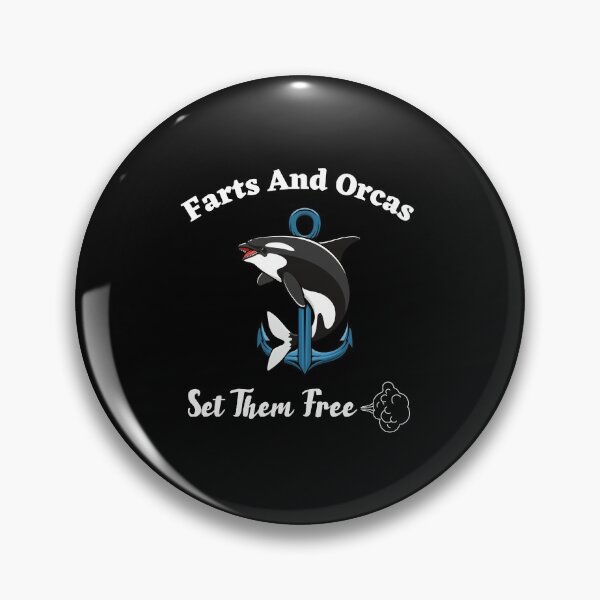 Item preview, Farts And Orcas Set Them Free designed and sold by anassrida.