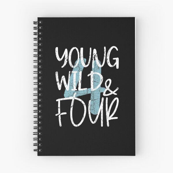 Item preview, Young Wild and four 4th birthday designed and sold by Kalli-design.