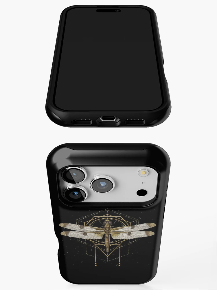 Thumbnail 3 of 4, iPhone Case, Geometry Moth Insect Design designed and sold by BLake77777.