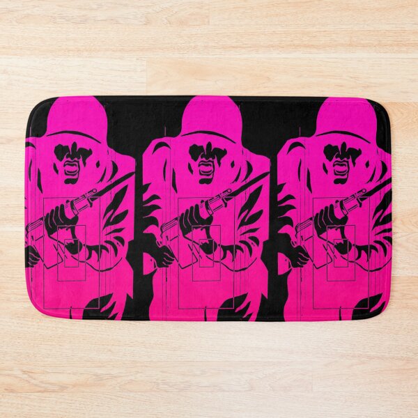 Item preview, CHARGING SHOOTING TARGET - FLUO PINK designed and sold by ammo-shop.