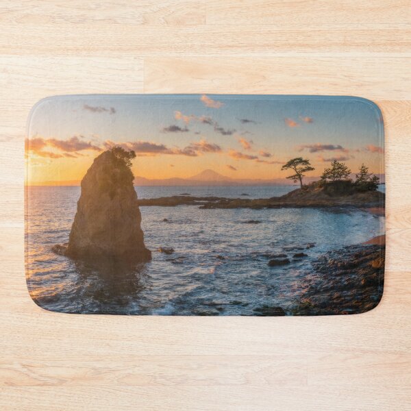 Item preview, Japanese Sunset from Tateishi Park with Mount Fuji designed and sold by Jordan McChesney.