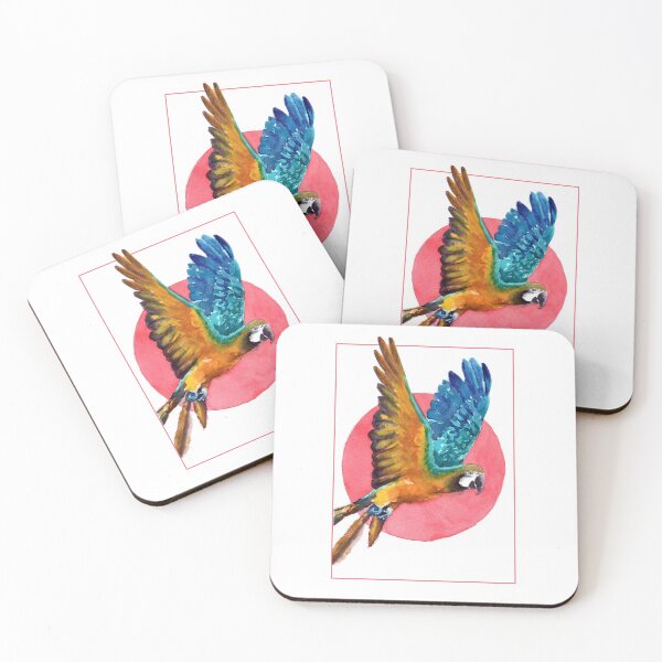 Item preview, Flying parrot  designed and sold by YangreArt.