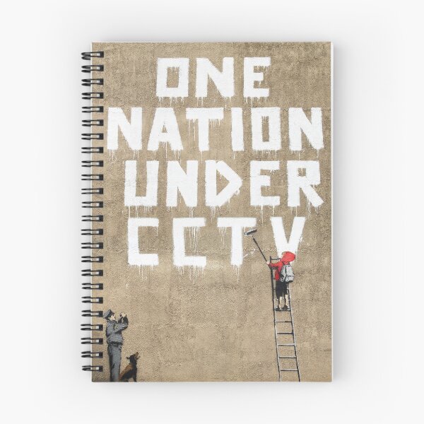 Item preview, One Nation Under CCTV designed and sold by WE-ARE-BANKSY.