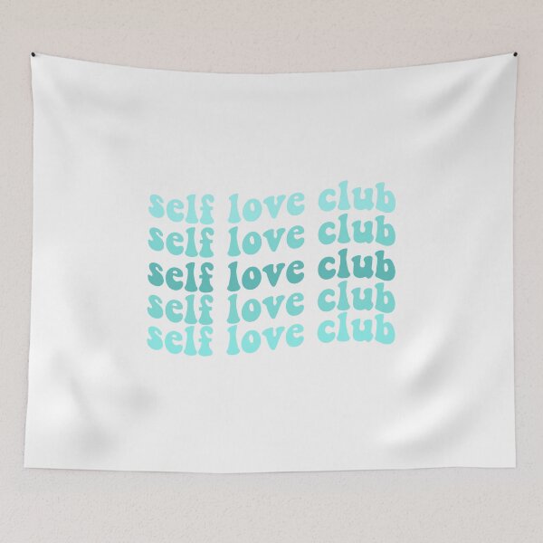 Item preview, self love club blue ombre  designed and sold by mikrocosmox.