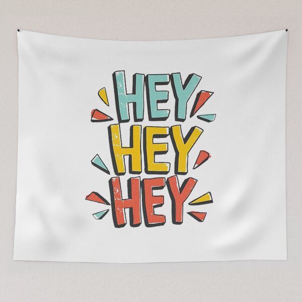 Aperçu de l'œuvre Hey hey hey créée et vendue par OtterFactory.