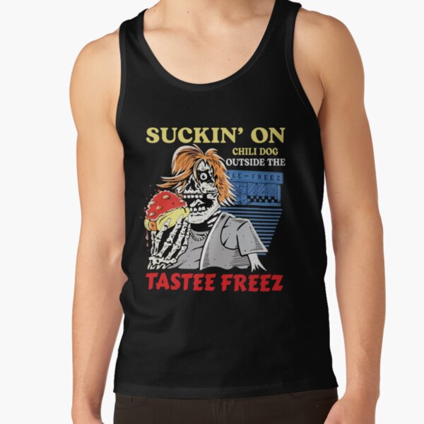 Suckin’ on chili dog outside the tastee freez Tank Top