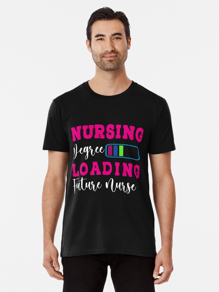 Nurse In Progress Nursing Student Future Nurse Tee Men's T-Shirt
