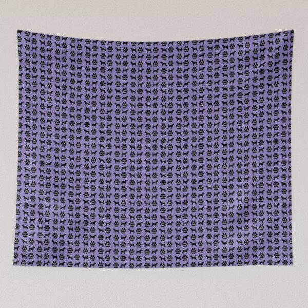 Item preview, Purple dog adoption silhouette designed and sold by ashleymanske.