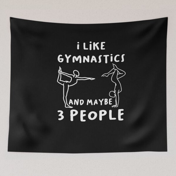 Item preview, I Like Gymnastic And Maybe 3 People Gift for Gymnast designed and sold by LANANIL.