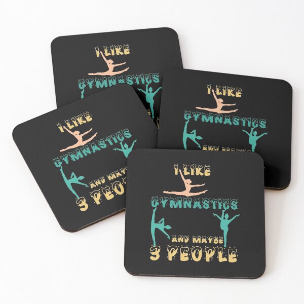 Item preview, I Like Gymnastic And Maybe 3 People Gymnastics Gift for Girls designed and sold by LANANIL.