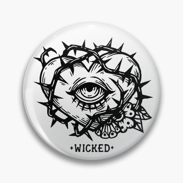 Item preview, Wicked Heart Engraving designed and sold by Marianne Martin.