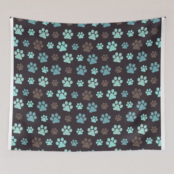 Item preview,  Puppy Paw Pattern - Black designed and sold by bfrench87.