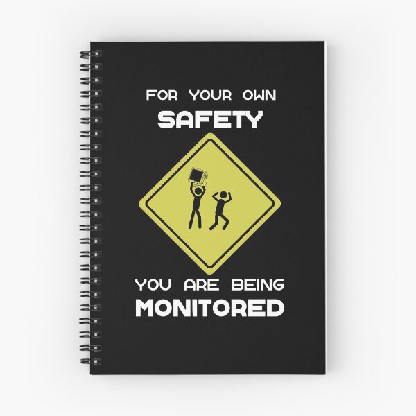 Item preview, Funny For Your Own Safety You Are Being Monitored Pictogram designed and sold by MakersKeystone.