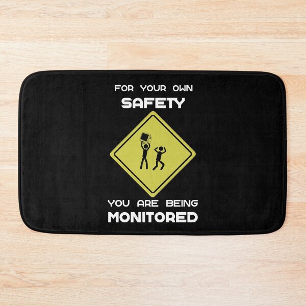 Item preview, Funny For Your Own Safety You Are Being Monitored Pictogram designed and sold by MakersKeystone.