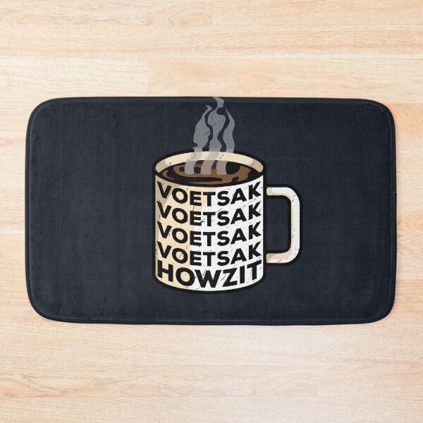 Item preview, Coffee Warning Voetsek South Africa Funny Howzit designed and sold by d247.
