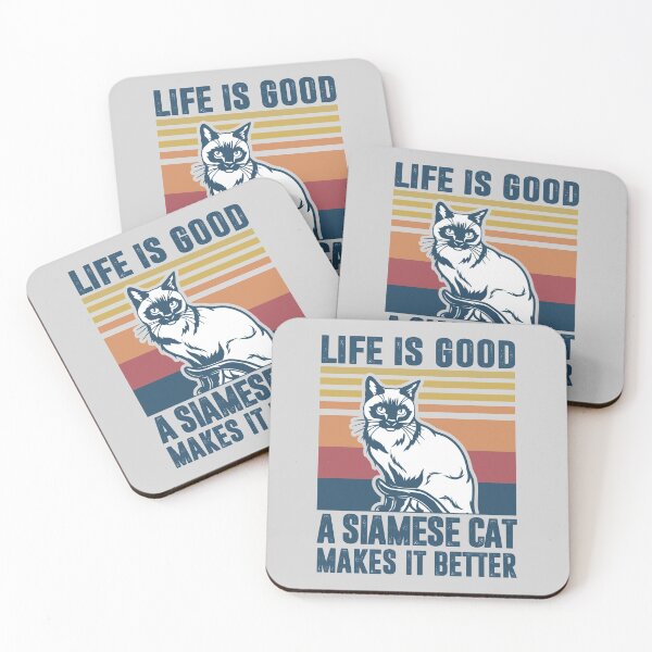 Item preview, Siamese Cat Gifts Men Women Cat Mom Dad  designed and sold by merch8002.