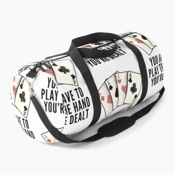 Item preview, Poker Quotes - Play the Hand You're Dealt designed and sold by HalpinDesign.