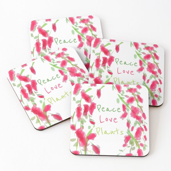 Item preview, Peace, Love, Plants - Pink Chenille Plant designed and sold by Michelebuttons.