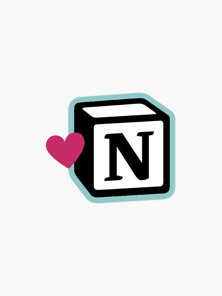 Notion sticker&quot; Sticker for Sale by BCCOLLECTION | Redbubble