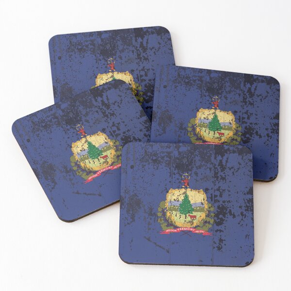 Item preview, Vermont Flag Rustic  designed and sold by TRowanDesign.