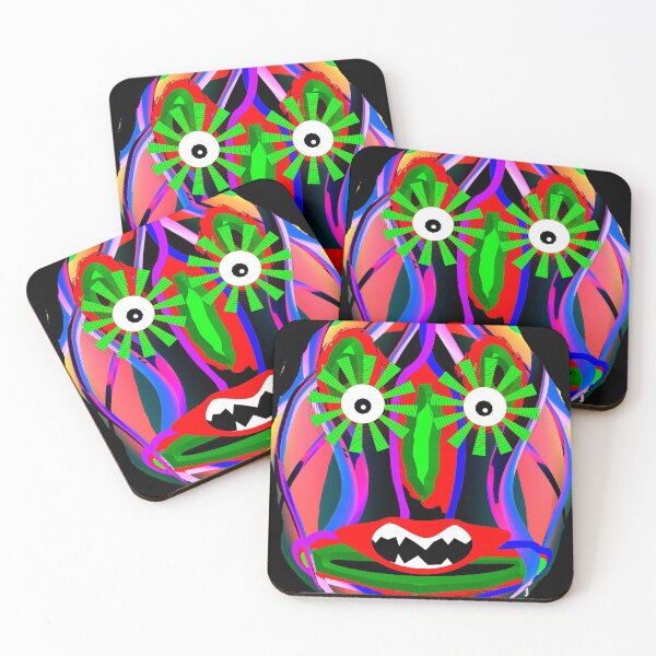 Item preview, Mask with green eyes designed and sold by Robert Elfferich.