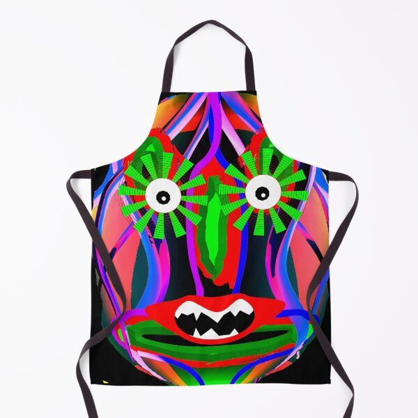 Item preview, Mask with green eyes designed and sold by Robert Elfferich.