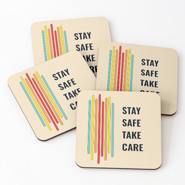 Item preview, Stay Safe Take Care designed and sold by StoneBluePlanet.