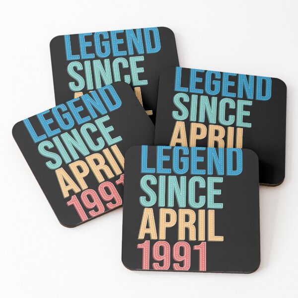 Item preview, Legend Since April 1991, Great gift for family birthdays, and this holiday designed and sold by ArtDeziGn.