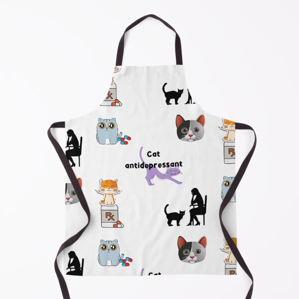 Item preview, Cat Antidepressant Sticker Pack designed and sold by SportyDogShop.
