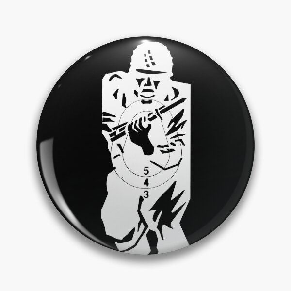 Item preview, CHARGING SHOOTING TARGET11 - WHITE designed and sold by ammo-shop.