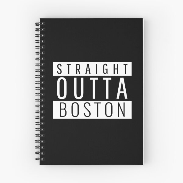 Item preview, Straight Outta Boston Massachusetts  designed and sold by Teelogic.